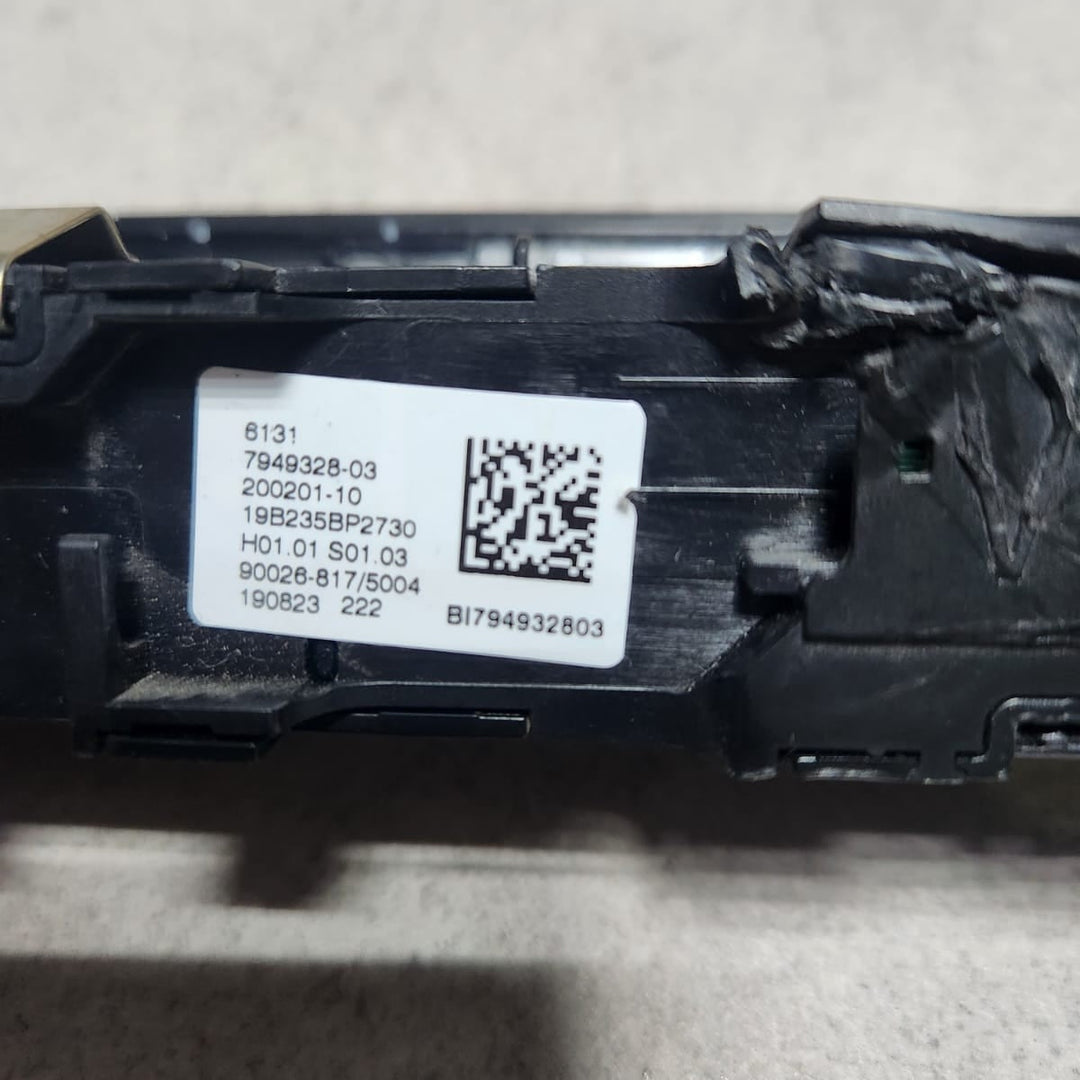 2018-2020 BMW X5 Audio Control Switch 7949328 X5 G05 X6 G0 and X7 G07