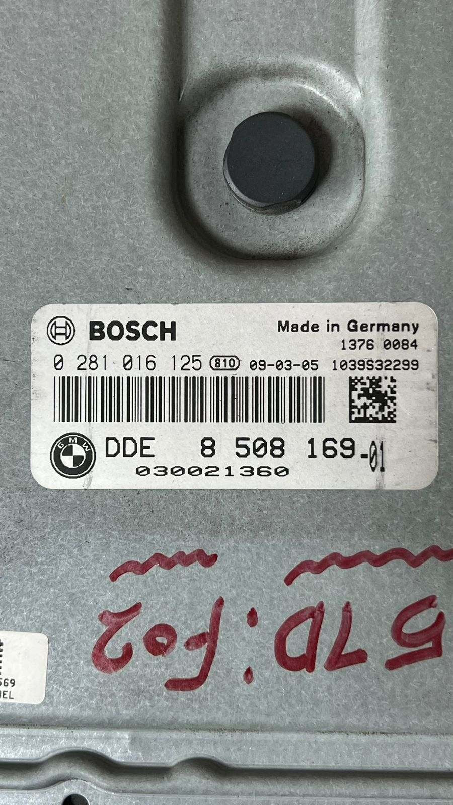 BMW Engine Control Unit 8508169 KIT WITH CAS F02 730LD N57, E90 320D