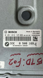 Bild in die Galerieansicht laden, BMW Engine Control Unit 8508169 KIT WITH CAS F02 730LD N57, E90 320D