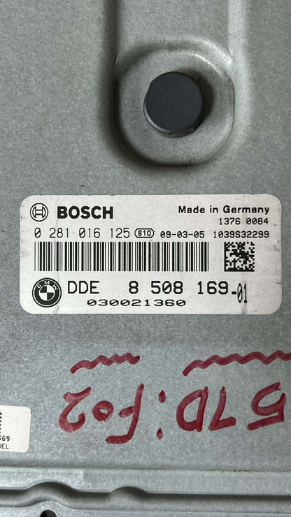 BMW Engine Control Unit 8508169 KIT WITH CAS F02 730LD N57, E90 320D