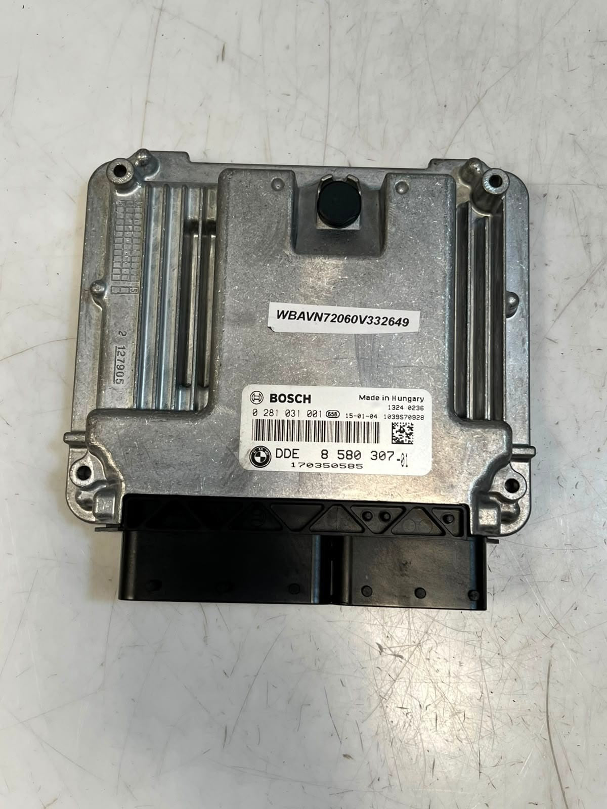 2015 BMW X1 E84 18d N47N Engine Control Unit ECU SET DDE+ CAS3+ 1KEY 8580307
