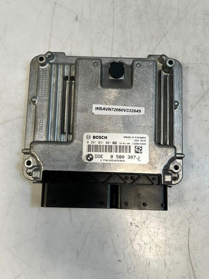 2015 BMW X1 E84 18d N47N Engine Control Unit ECU SET DDE+ CAS3+ 1KEY 8580307