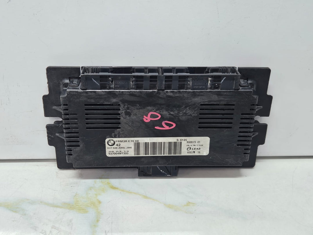 2013 BMW X5 E70 and X6 E71 FRM3R Footwell Light Control Module 9308373 OEM