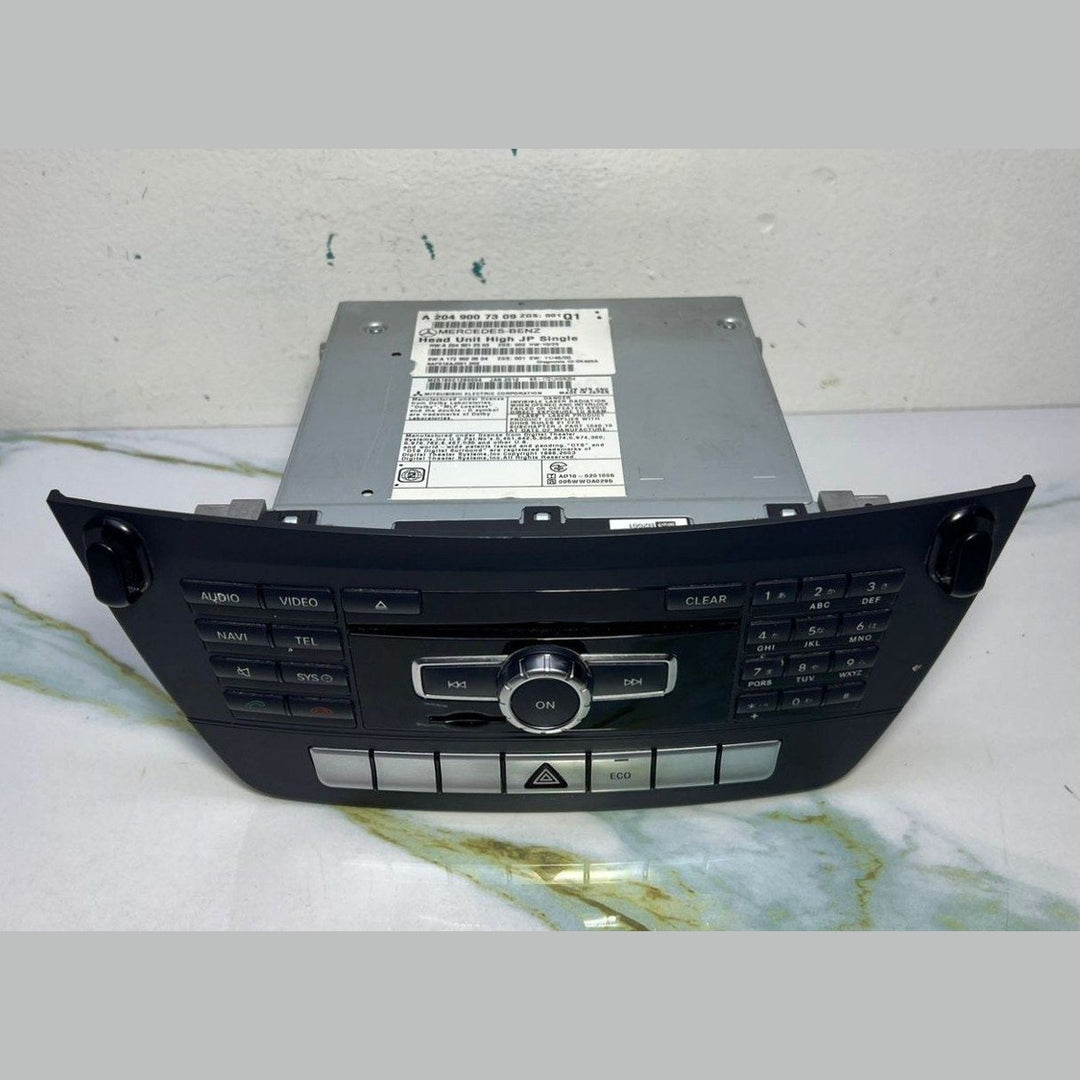 Mercedes Benz Navigation Command Radio Audio Head Unit Cd Player A 204 900 73 09