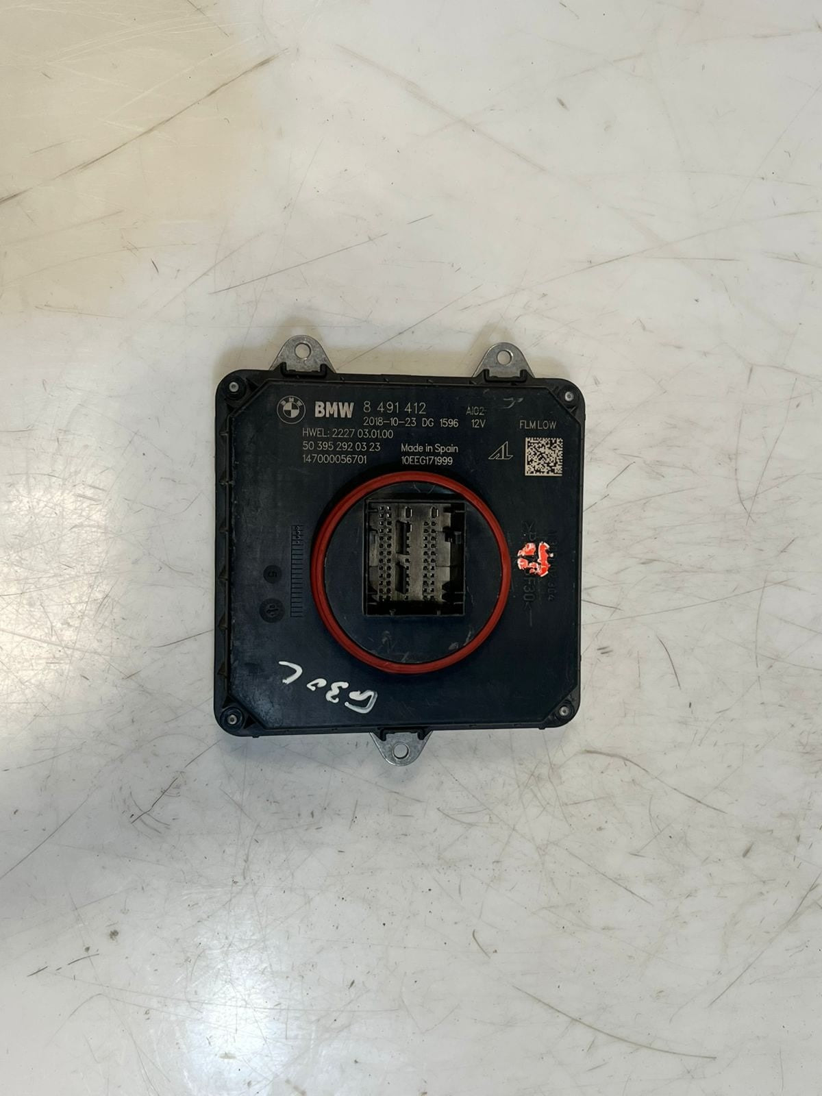 2017-2019 BMW G30 G31 G32 F90 X3 530i Led Headlight Control Module 8491412 OEM