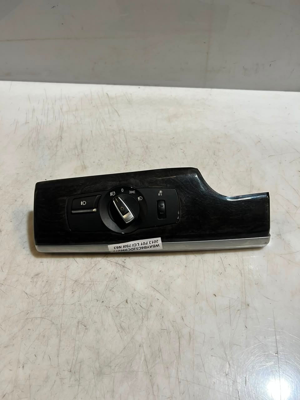 2011-2017 BMW X3, X5 E70, 5 Series F10 F11, 6' F06 Headlight Switch 9192745 OEM