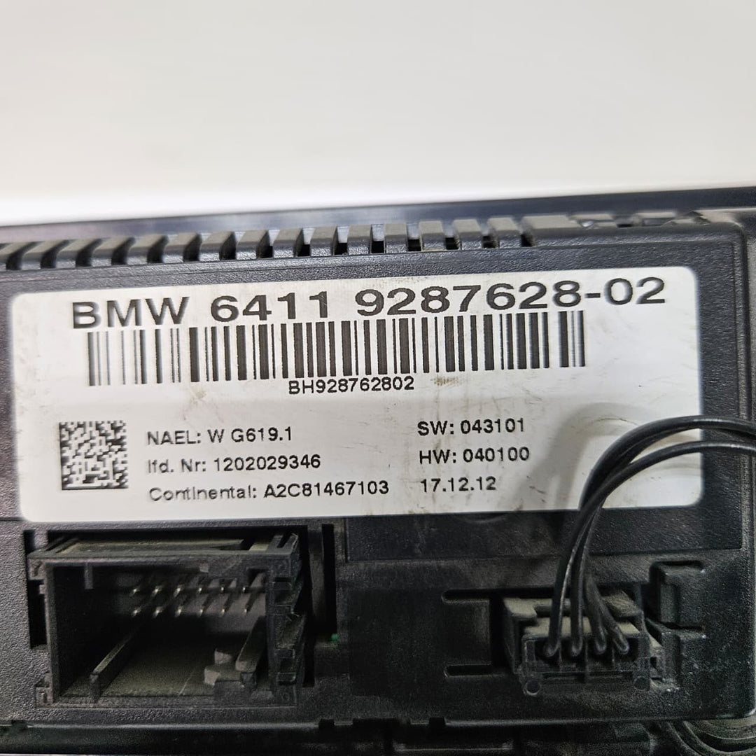 2011-2014 BMW F25 X3 Climate Control Panel 9287628 USED