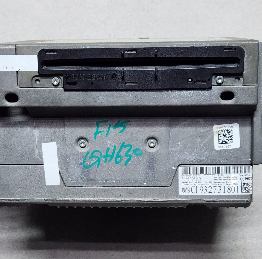 BMW Navigation Head Unit 9327318 F01 F02 F10 F11 F15 X5 