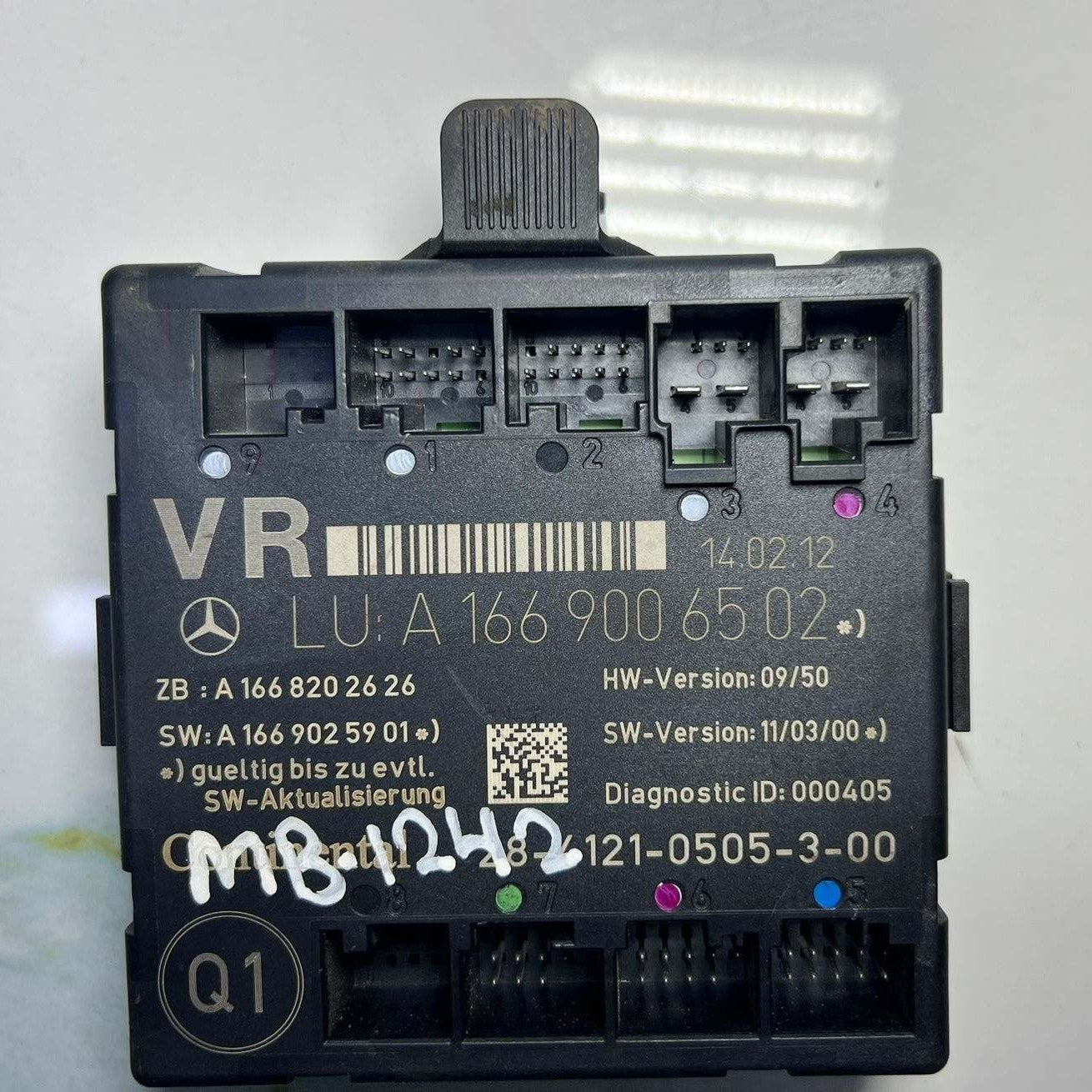Mercedes Benz Control Unit For Door A1669006502