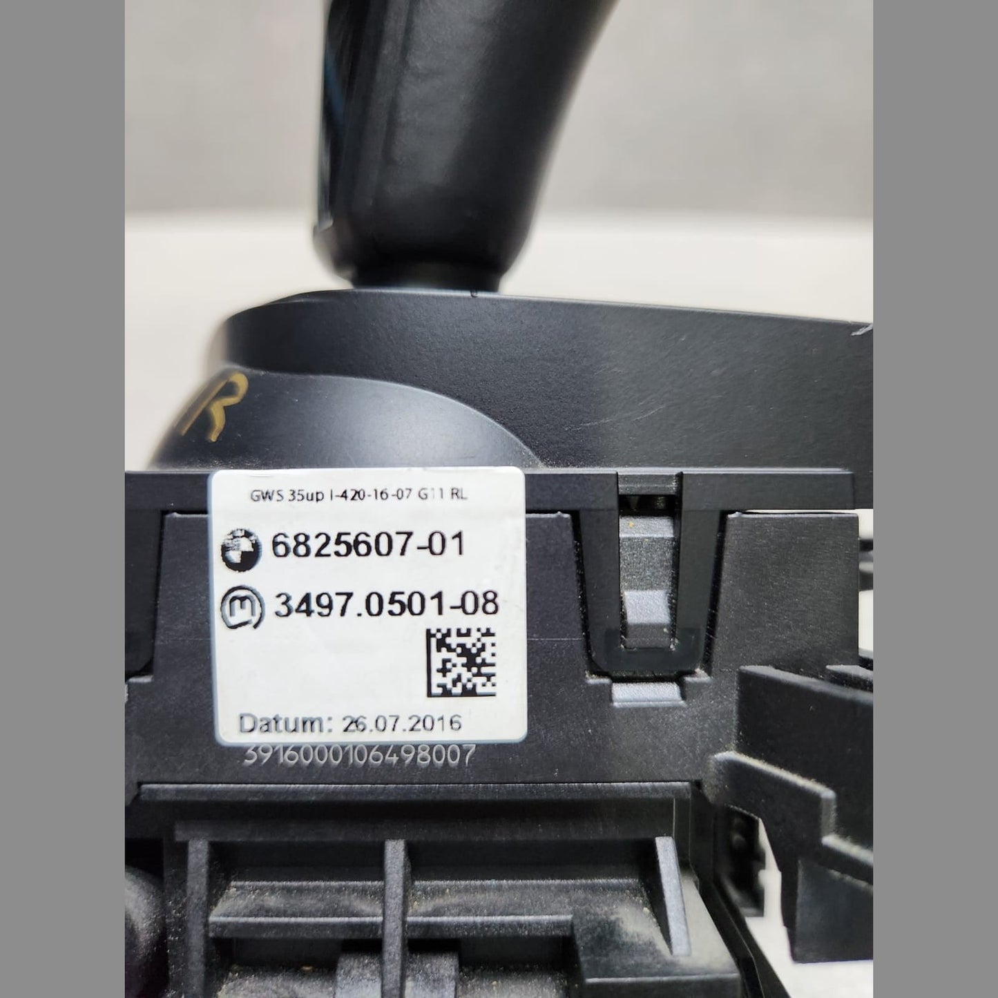 BMW Gear Selector Lever 6825607 7 Series G11 G12 RHD