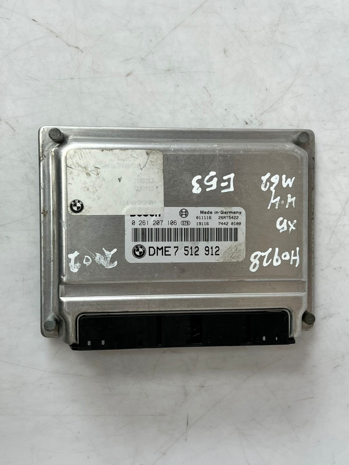 2002 BMW 540i X5 E53 4.4L Engine Control Module COMPLETE SET 7512912 