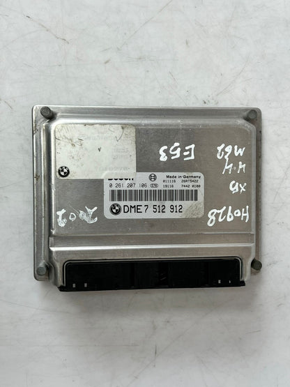 2002 BMW 540i X5 E53 4.4L Engine Control Module COMPLETE SET 7512912 
