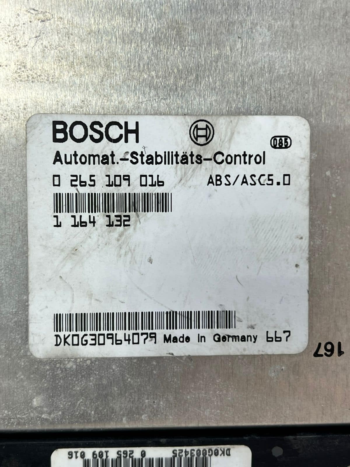 BMW 5 Series E39 Abs Control Unit MODULE 1164132 OEM
