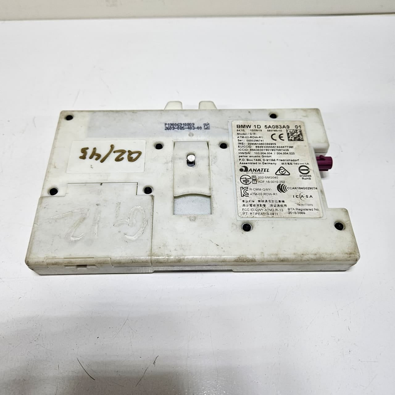 2022 BMW G20 X3 G01 330i Antenna Communication Module 5A083A9 OEM