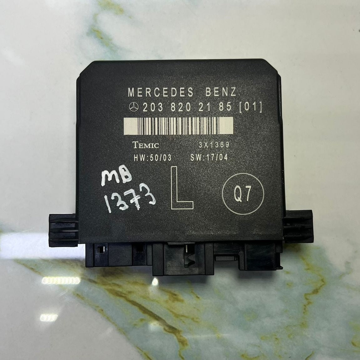 Mercedes-Benz Rear Left Door Control Module 203 8202185 C-Class W203