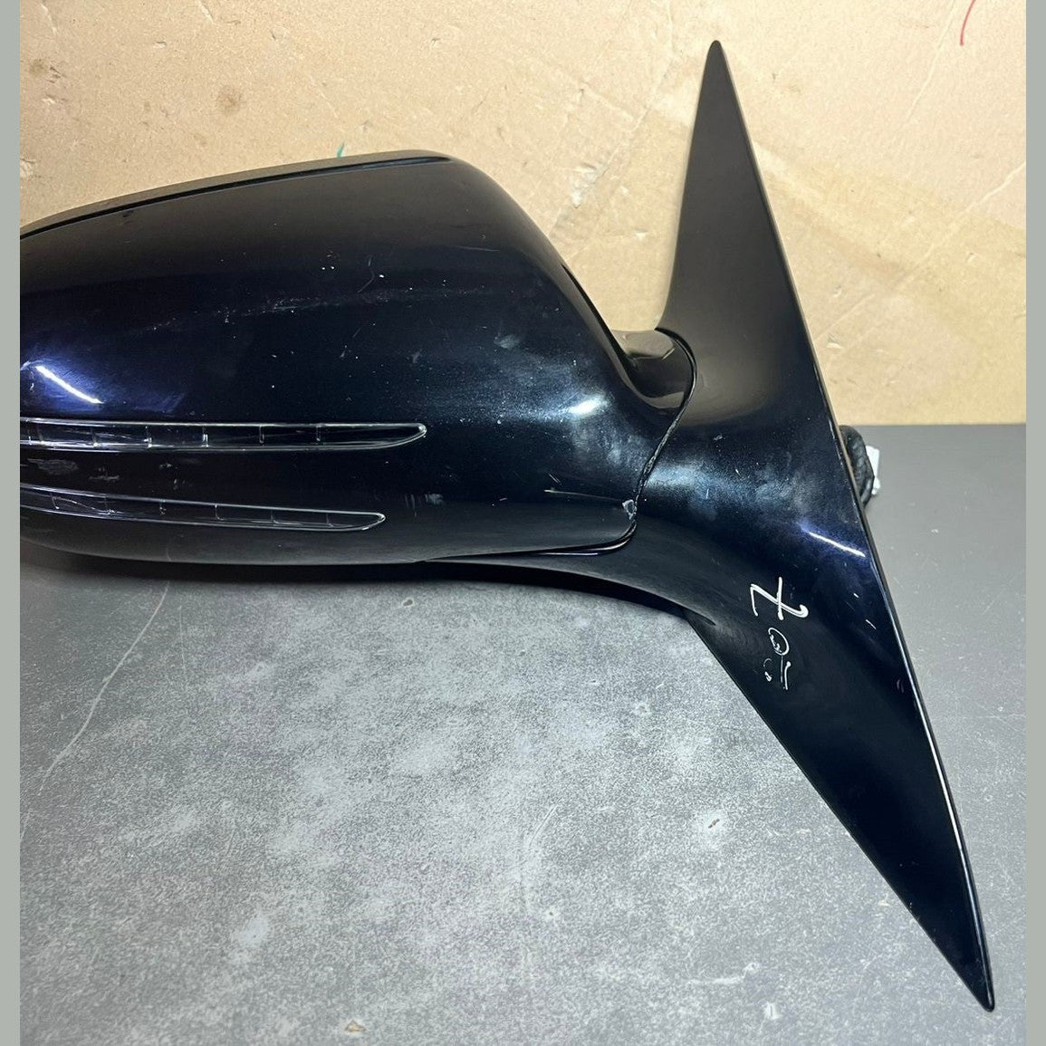 10–16 Mercedes-Benz W207 E-Class Right Side Mirror w/ Signal Light Foldable