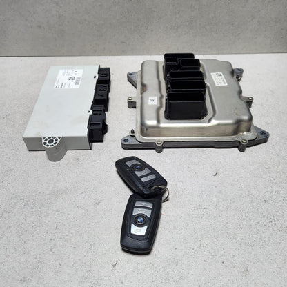 2011 BMW 528i Engine Control Unit ECU Set 7635714 F10 F11 X3 N20