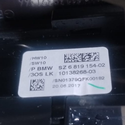 BMW G11 G12 CENTER CONSOLE TRIM COVER WITH KNOB CONTROLLER SWITCHES,  9352292