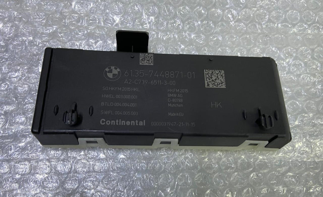 OEM BMW 740 750 G11 G12 TRUNK LID COMPUTER CONTROL MODULE UNIT 7448871