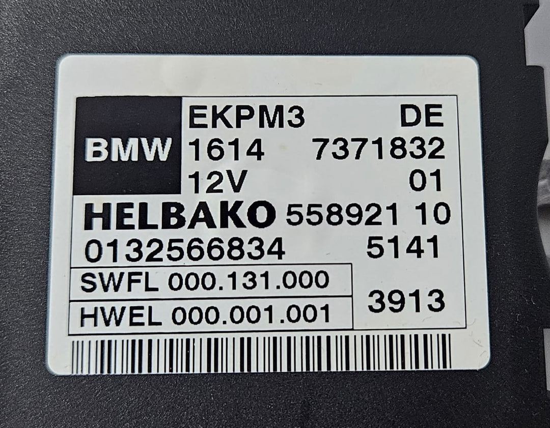 OEM 09-15 BMW F01 F02 740i N55 Helbako EKPM3 Fuel Pump Control Module 7371832