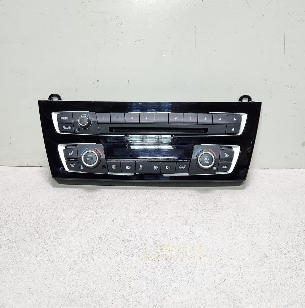 BMW F22 F30 Climate Control Radio Switch Panel Auto Ambient Lighting 9363497 