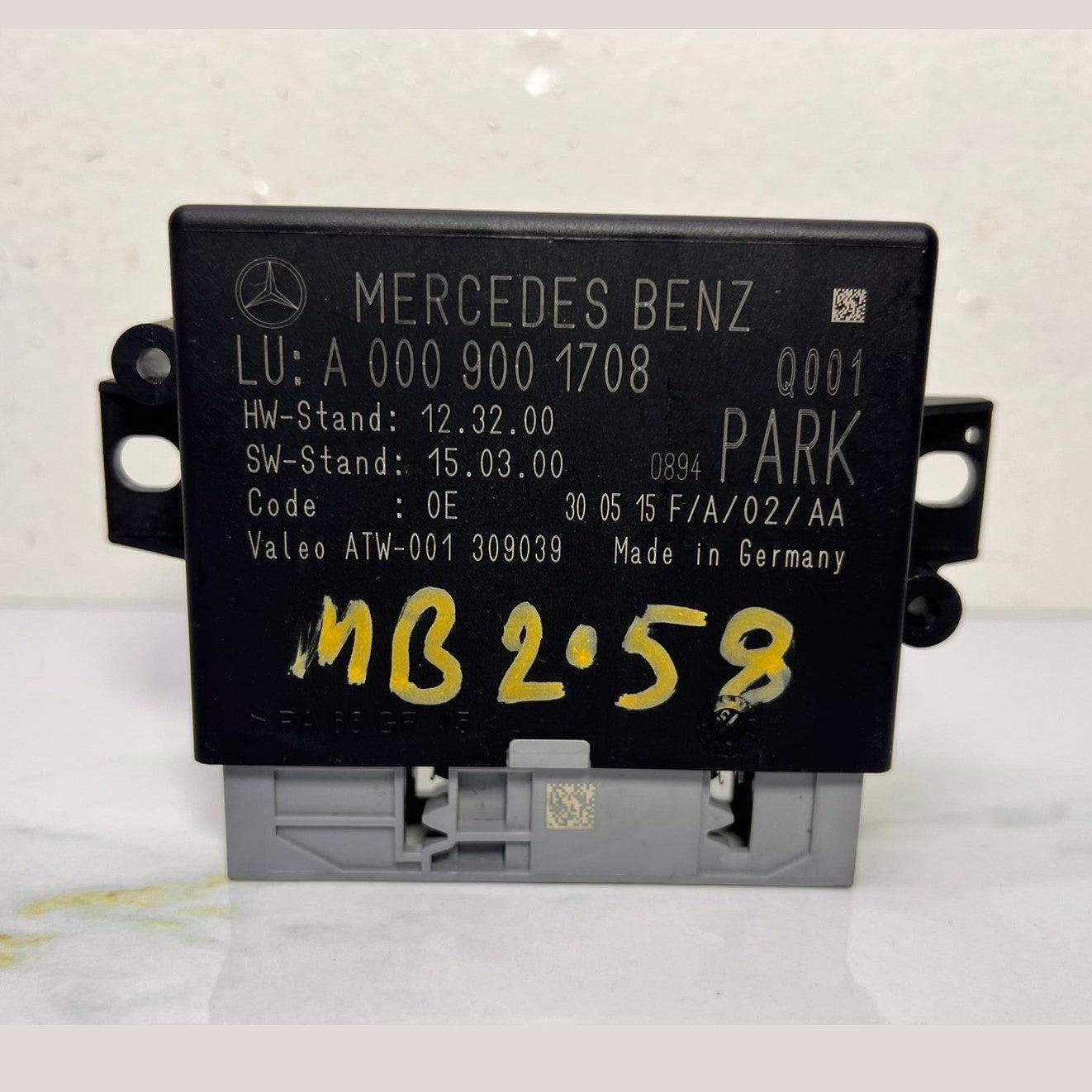 2018 Mercedes-Benz S500 Parking Pdc Control Unit A 0009001708 W222 S-Class