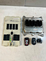 Load image into Gallery viewer, 2012 BMW 3' F30 N20 328i Engine Control Unit ECU SET DME+FEM+1KEY 7637481