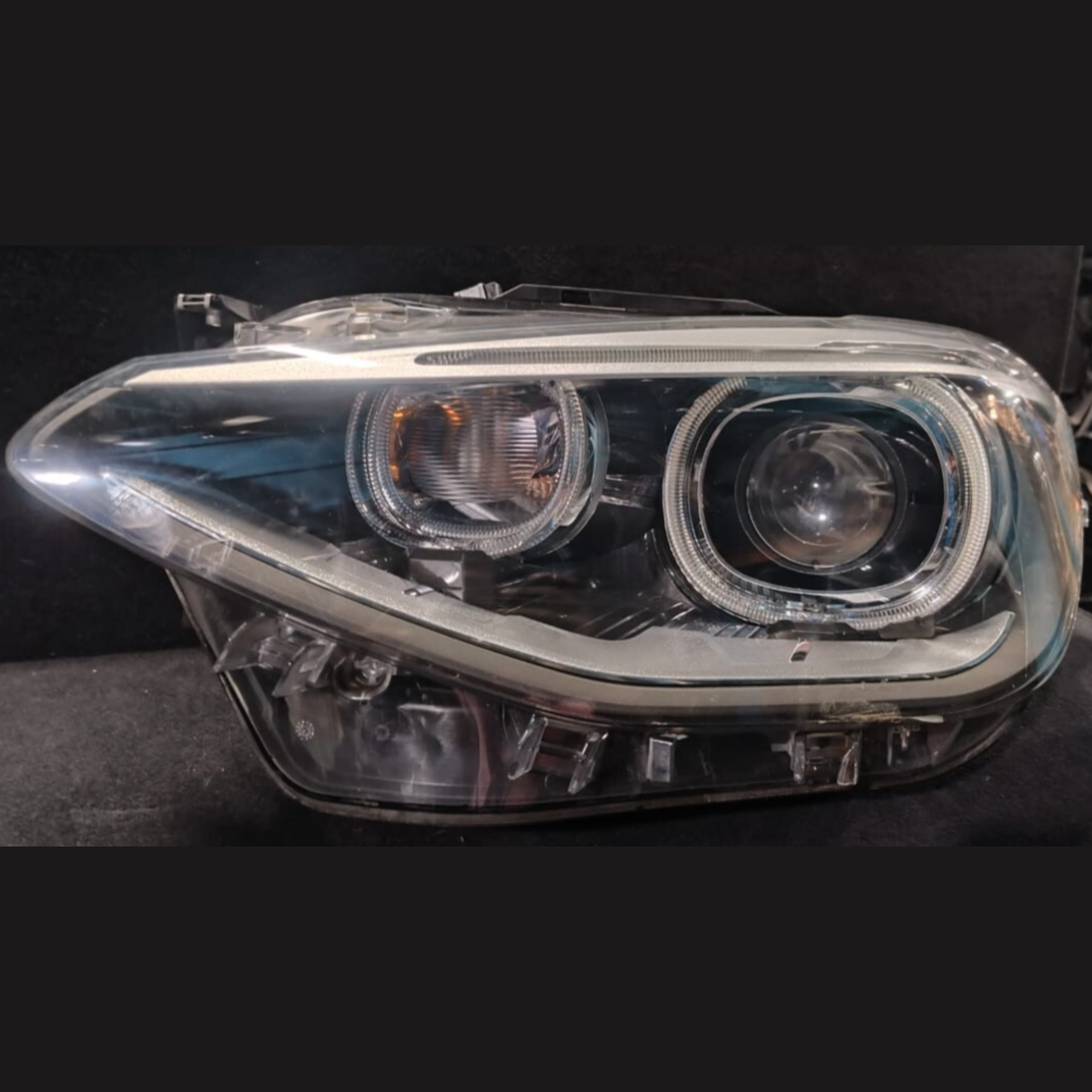 BMW 1 SERIES 120i 2012 F20 LEFT SIDE HEADLIGHT 7229687-09 ECE - 7229687