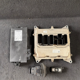 BMW Z4 X1 20i N20 E84 ENGINE CONTROL ECU Kit DME CAS3 + Key Manual - 8603576