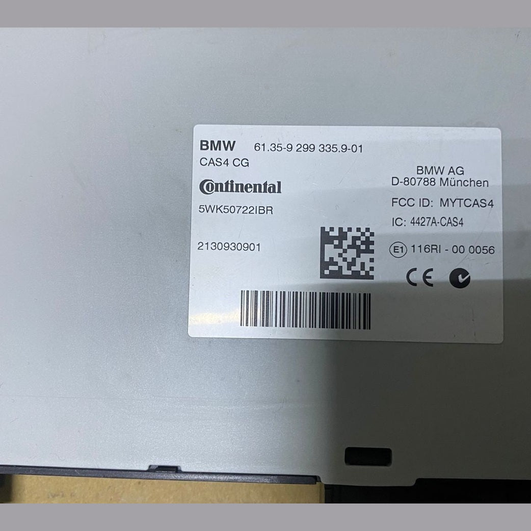 2013 BMW 528i xDrive Cas Control Module 9299335 5 Series F10 F11