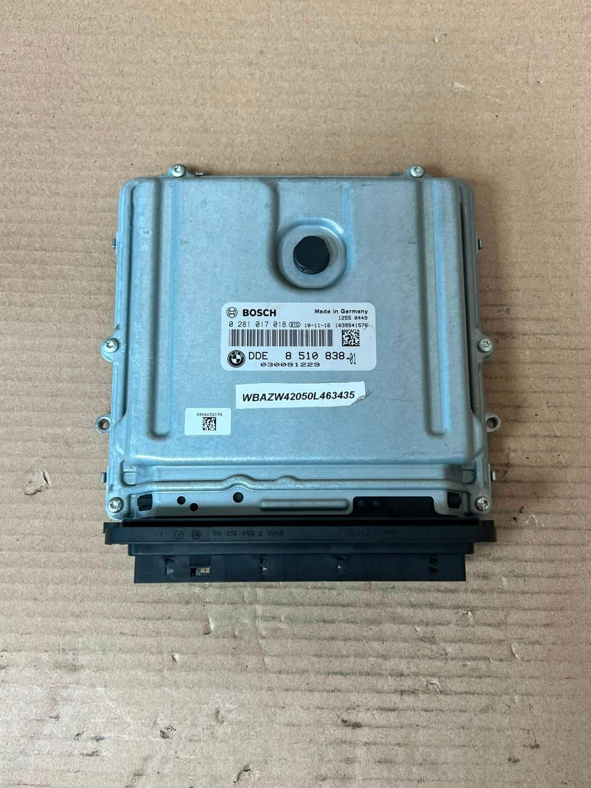 2010 BMW X5 E70 LCI 30DX N57 Engine Control Unit ECU SET DDE+CAS3+1KEY 8510838