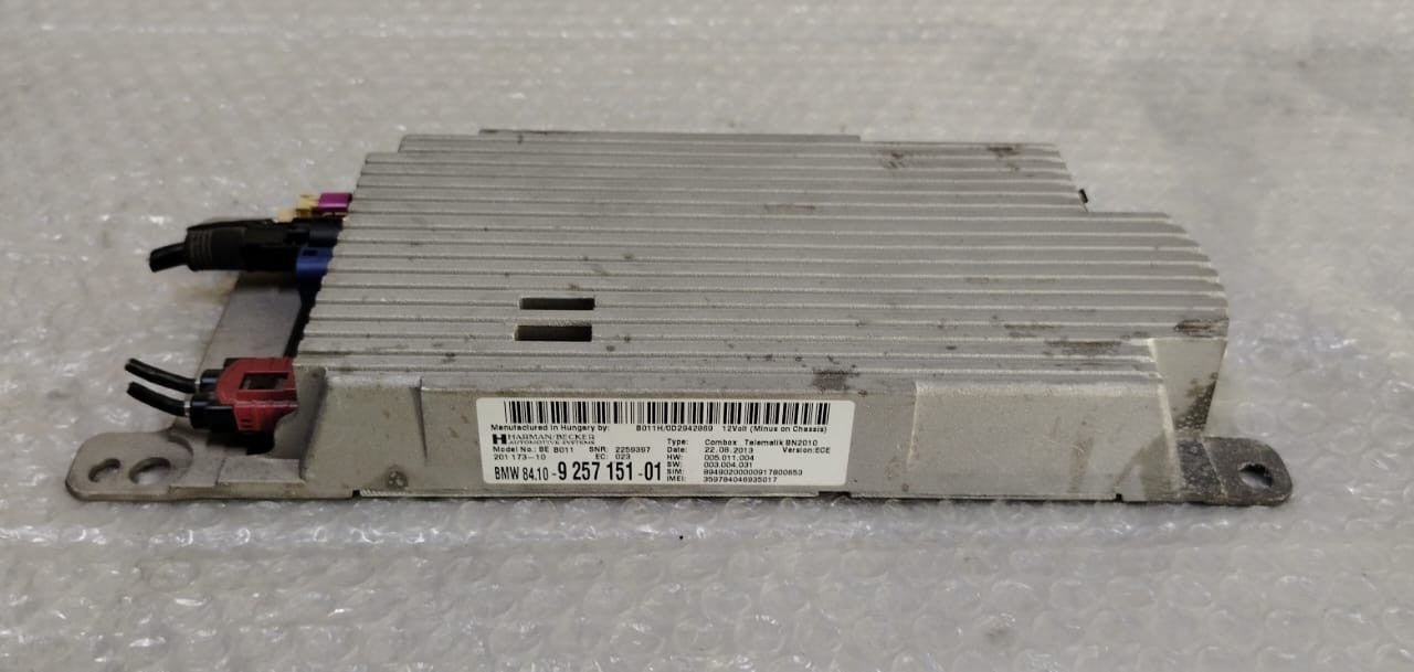 OEM BMW F20 F23 F34 1 2 3 4 5 Series GPS Combox Telematics Module 9257151