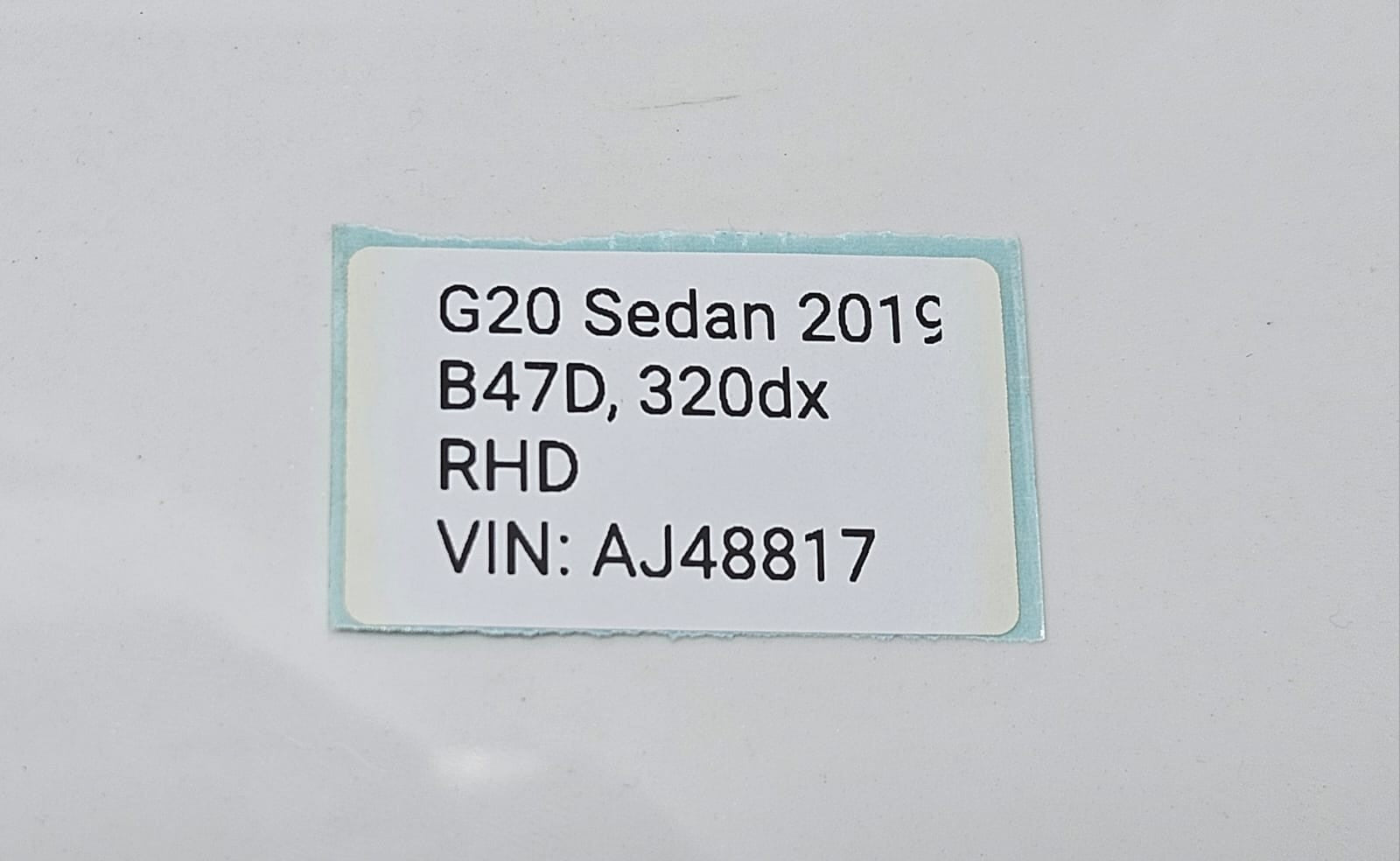 9858603-2019 BMW G20 RHD Speedometer Instrument Cluster OEM