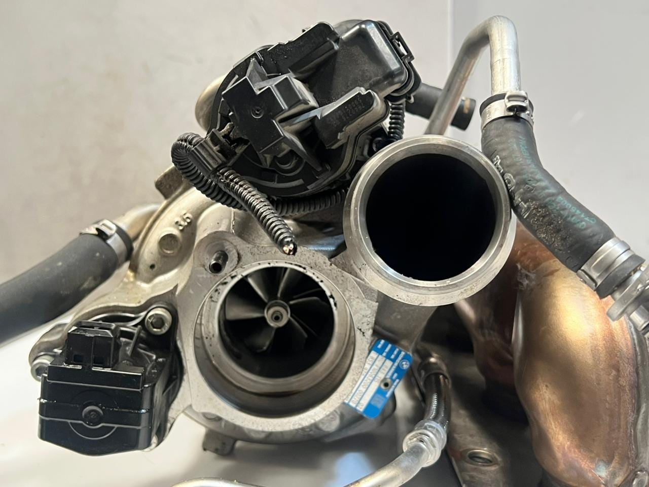 2013 BMW 135i N55 F10 F20 F30 F25 F32 Turbocharger SUPERCHARGER 7643115 OEM