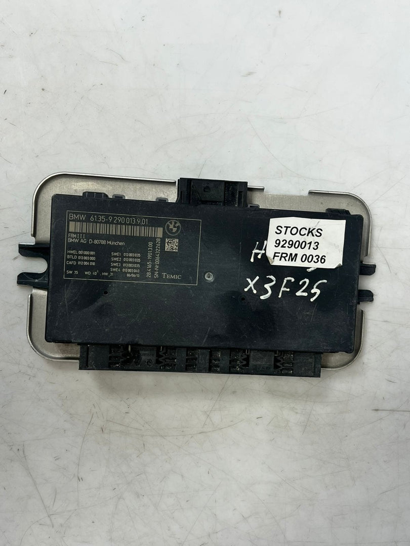 2011-2017 BMW X3 5' 6' 7' FRM3 Footwell Light Control Unit Module 9290013 OEM