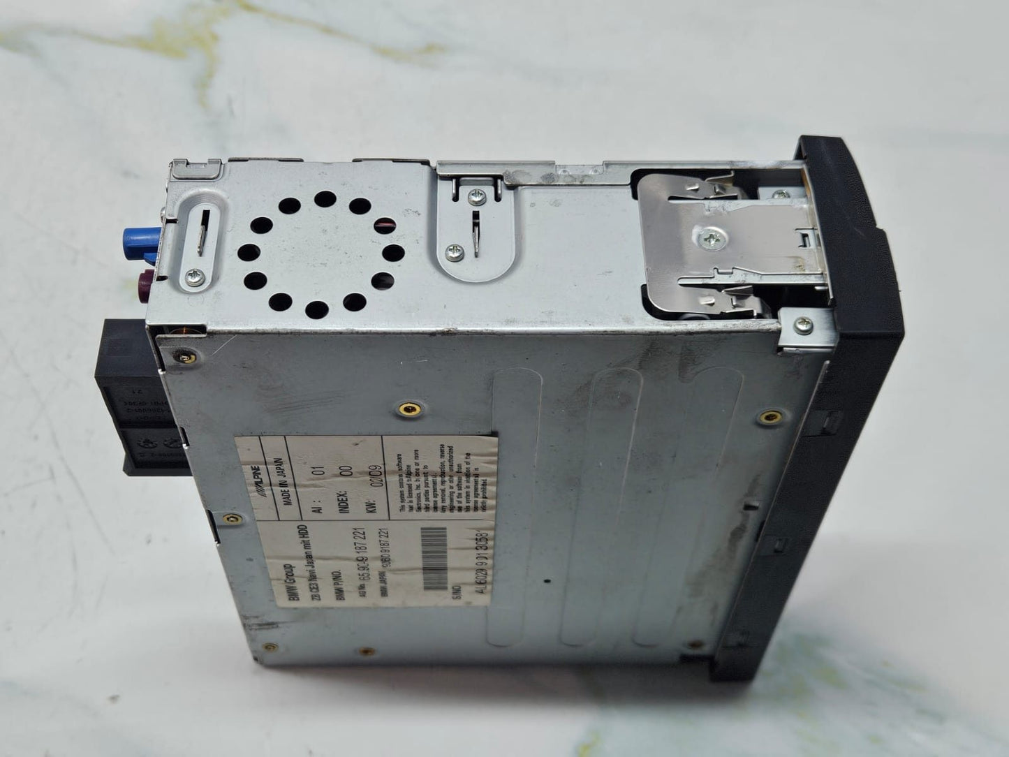 2007-08 BMW X5 E63 E64 E70 HDD Navigation ALPINE Navigation Control Unit 9187221