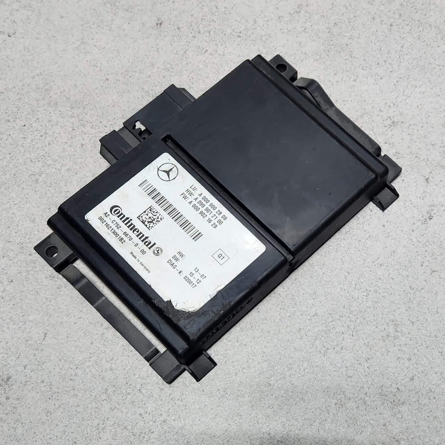 2016 Mercedes-Benz S550 Adaptive Cruise Control Module A0009002809