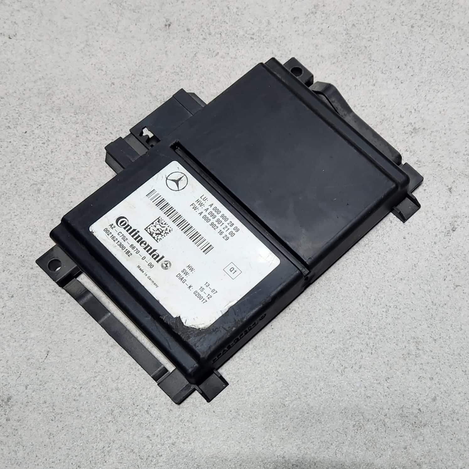 2016 Mercedes-Benz S550 Adaptive Cruise Control Module A0009002809