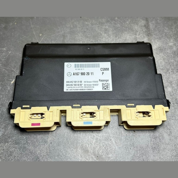 17-21 Mercedes Benz W177 A-Class Passenger Seat Control Module A167 9002011 OEM