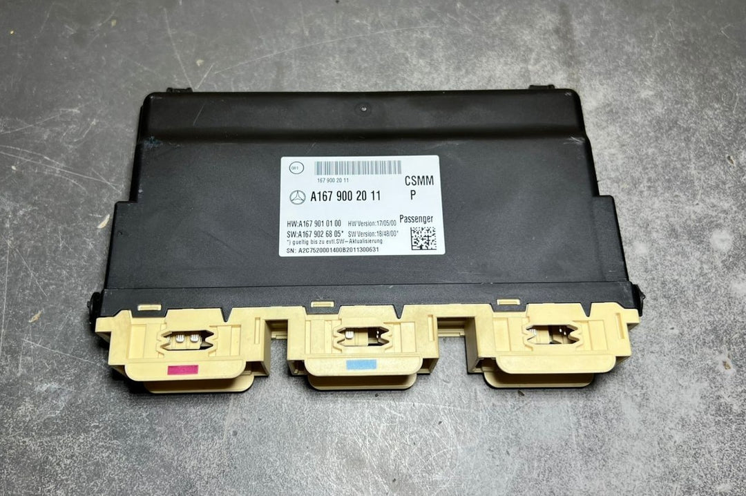 17-21 Mercedes Benz W177 A-Class Passenger Seat Control Module A167 9002011 OEM