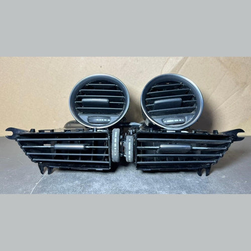 12-14 Mercedes W204 C300 C250 Front Center Dashboard  Heater A/C Air Vent Set
