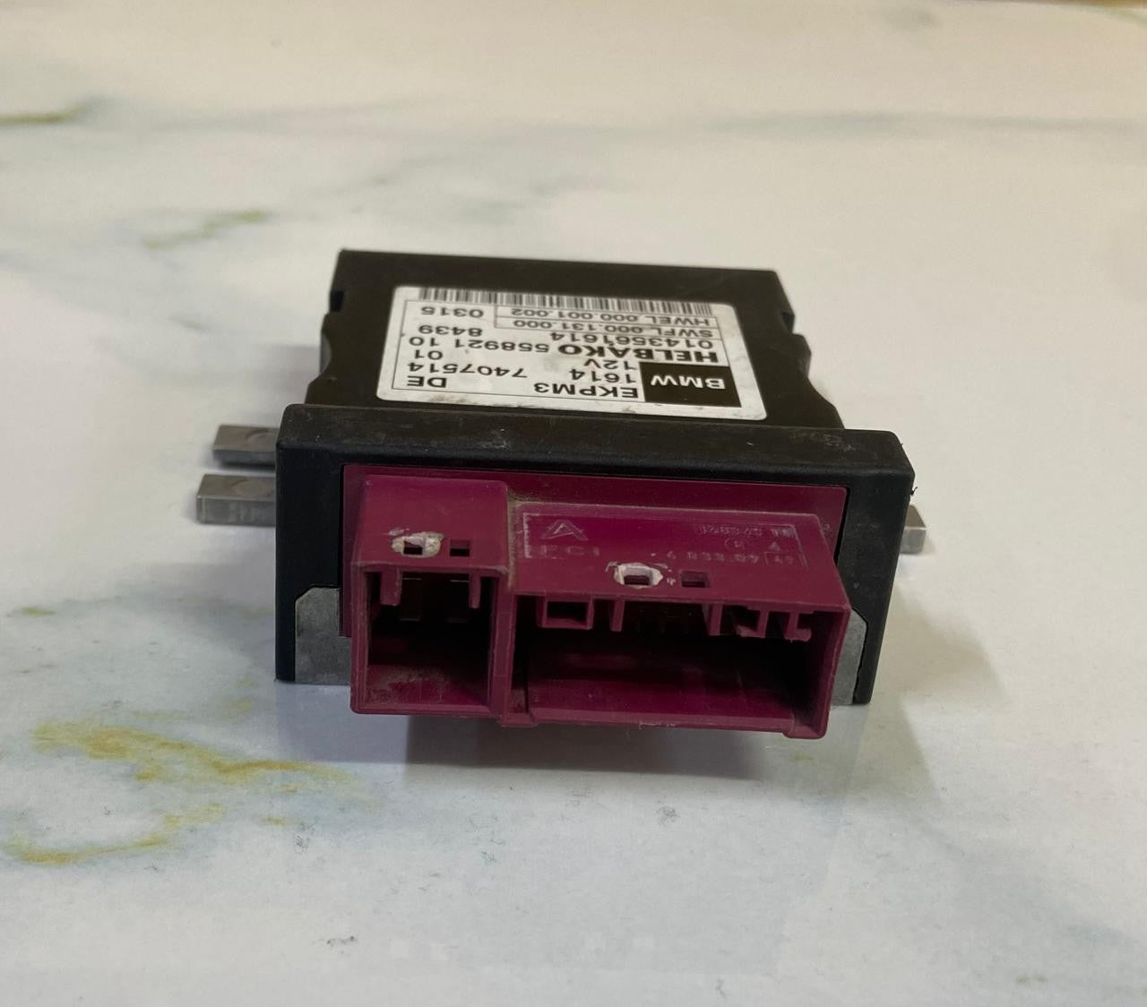 OEM BMW 3 Series F30 F35 F31 Fuel Pump Control Unit Module 7407514