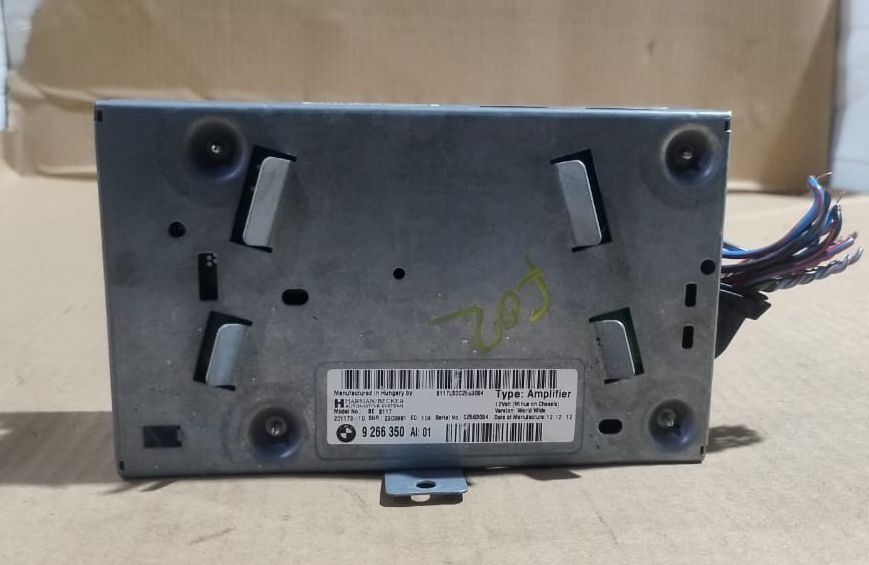 BMW 7 SERIES F01 F02 2013 HARMAN BECKER AUDIO SOUND SYSTEM AMPLIFIER AMP 9266350