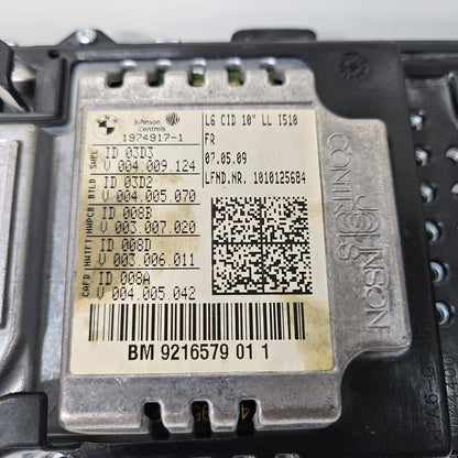 2010-2012 BMWF01 F02 F10 740i 750i Central Information Display Screen 9216579
