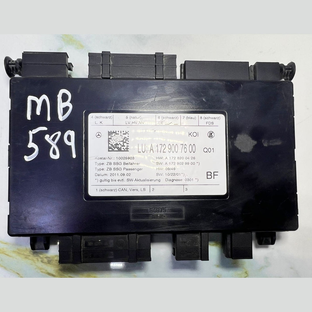 Mercedes W172 SLK W212 Front Passenger Side Seat Control Module A172 9007600 OEM