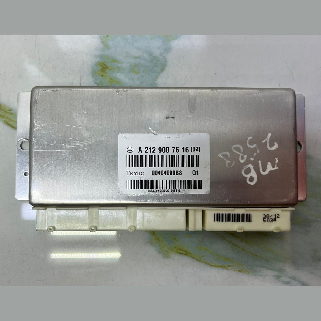 2013 Mercedes-Benz E350 Suspension Control Unit A2129007616 W212 E-Class