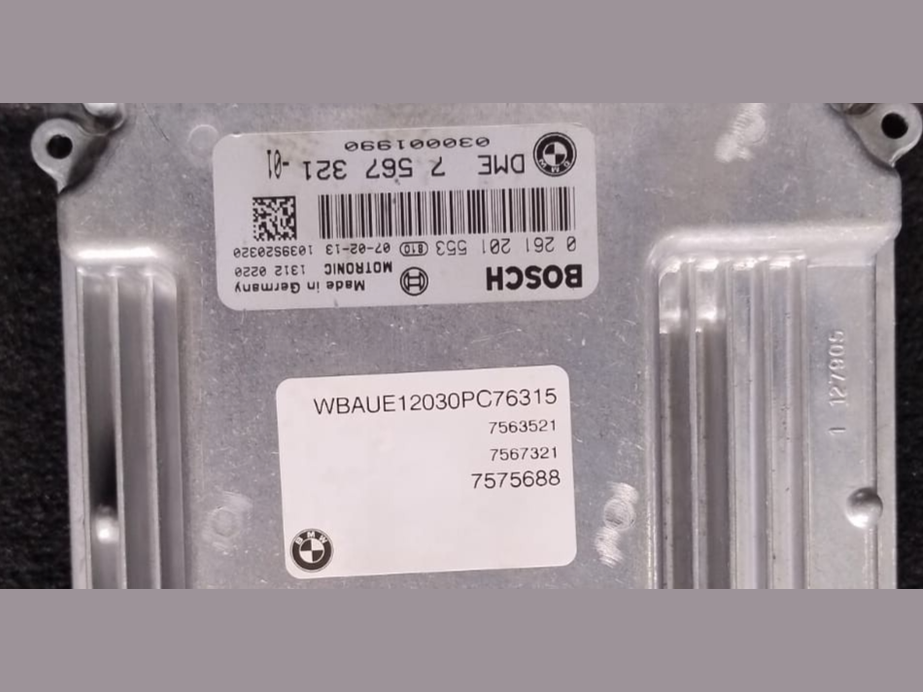 7567321 BMW 116i 316i E81 E87 E90 N45N ENGINE CONTROL UNIT ECU DME