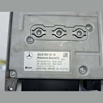 Mercedes-Benz Control Unit Sound System A0009000518 W205 C-Class