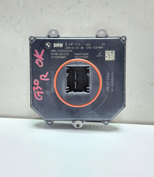 17-20 BMW M5 Adaptive LED Headlight Control Module 8491414 5,7 Series G30 G31