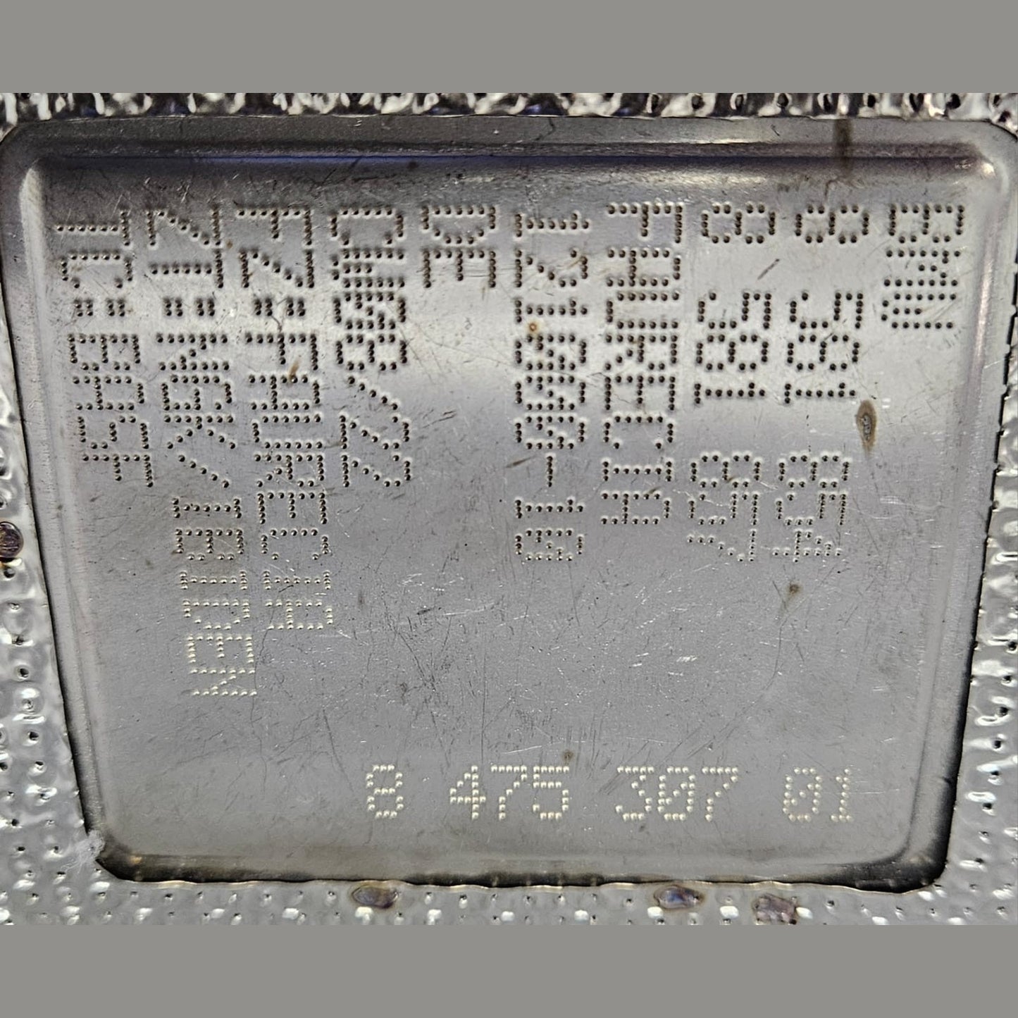 2019-2023 BMW B57D30A X5 G05 G07 and X7 Diesel Particulate Filter 8475307 OEM